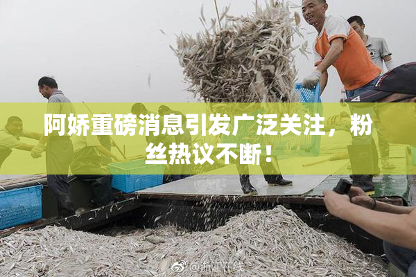 阿娇重磅消息引发广泛关注，粉丝热议不断！