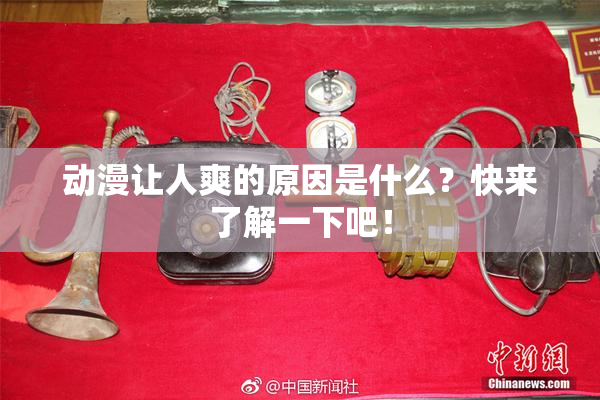 动漫让人爽的原因是什么？快来了解一下吧！