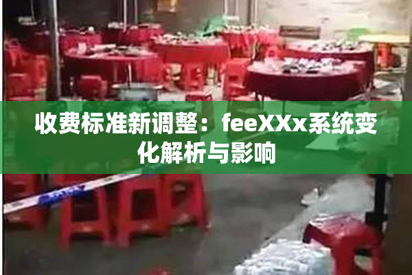 收费标准新调整：feeXXx系统变化解析与影响