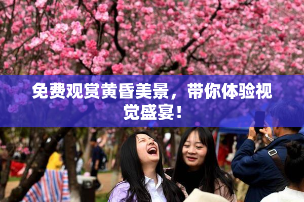 免费观赏黄昏美景，带你体验视觉盛宴！