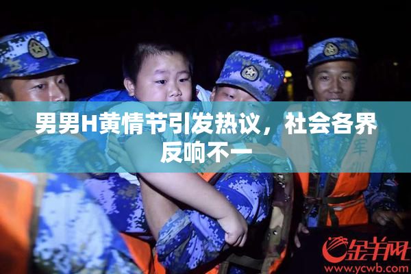 男男H黄情节引发热议，社会各界反响不一