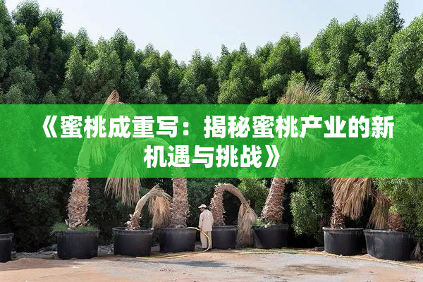 《蜜桃成重写：揭秘蜜桃产业的新机遇与挑战》