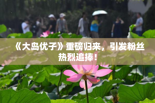 《大岛优子》重磅归来，引发粉丝热烈追捧！