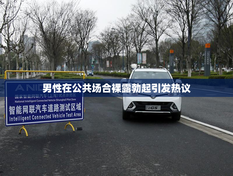 男性在公共场合裸露勃起引发热议