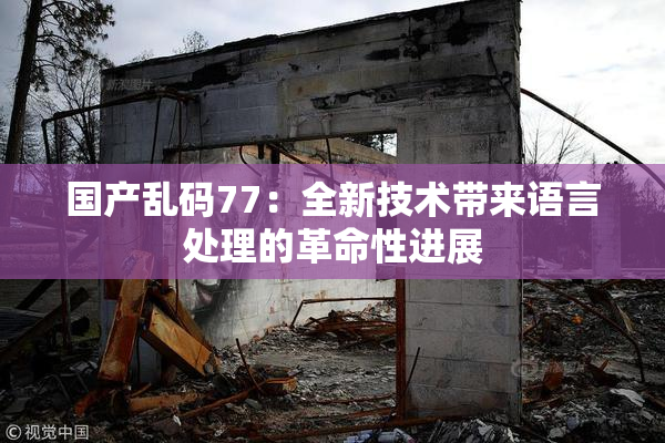 国产乱码77：全新技术带来语言处理的革命性进展