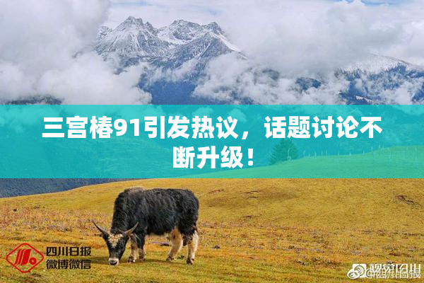 三宫椿91引发热议，话题讨论不断升级！