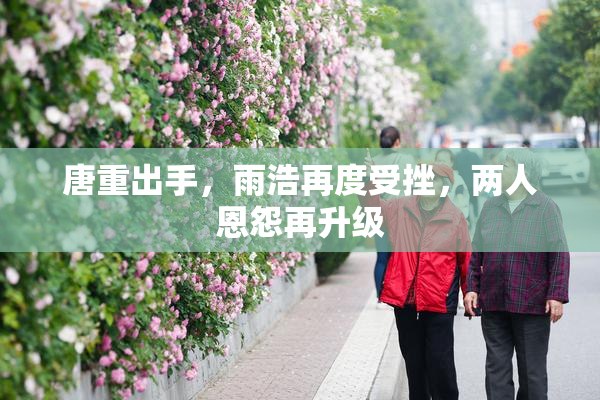 唐重出手，雨浩再度受挫，两人恩怨再升级