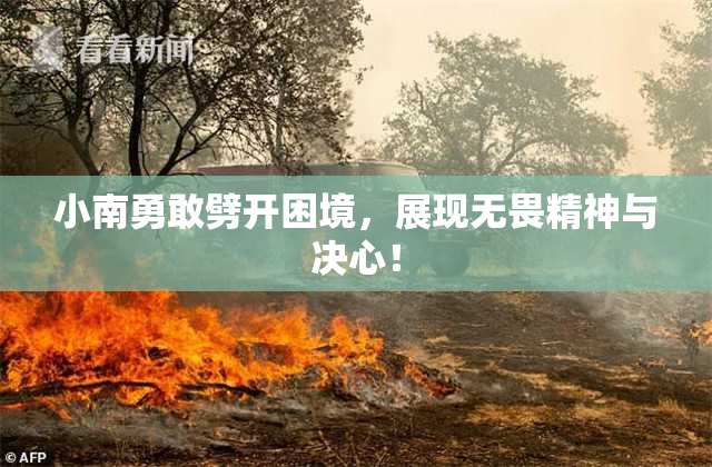 小南勇敢劈开困境，展现无畏精神与决心！