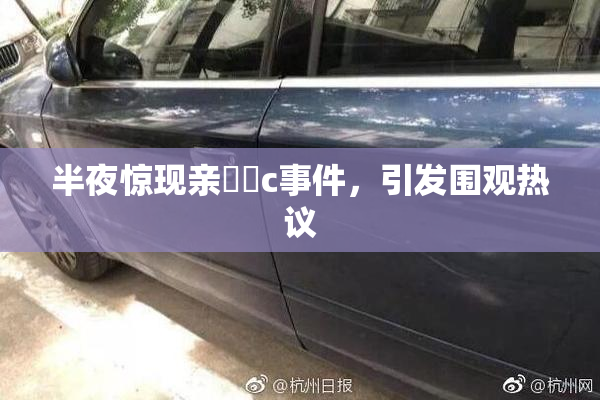 半夜惊现亲妺妺c事件，引发围观热议