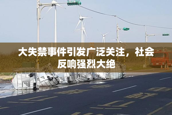 大失禁事件引发广泛关注，社会反响强烈大绝