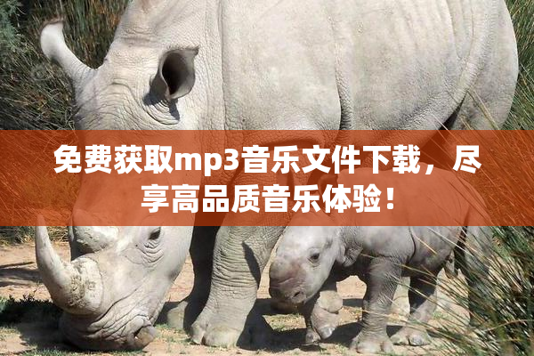 免费获取mp3音乐文件下载，尽享高品质音乐体验！
