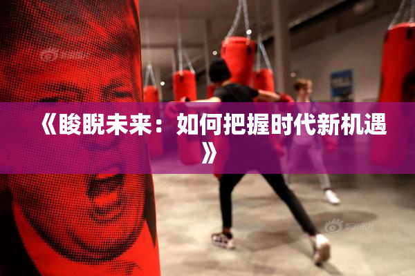《睃睨未来：如何把握时代新机遇》