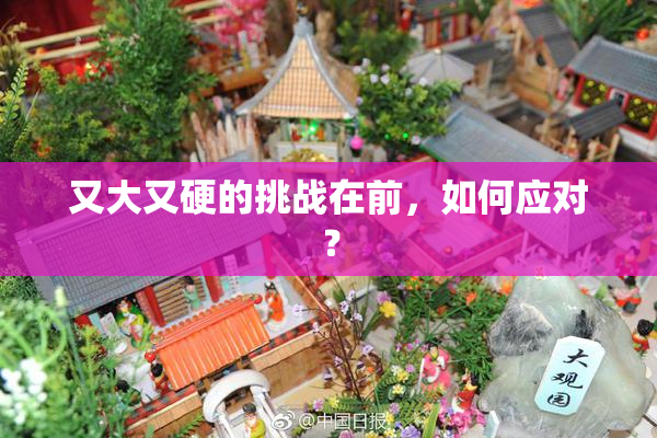 又大又硬的挑战在前，如何应对？