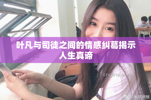 叶凡与司徒之间的情感纠葛揭示人生真谛