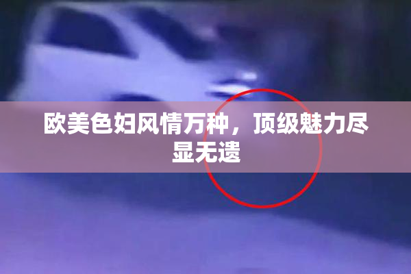 欧美色妇风情万种，顶级魅力尽显无遗