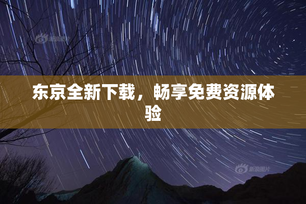 东京全新下载，畅享免费资源体验