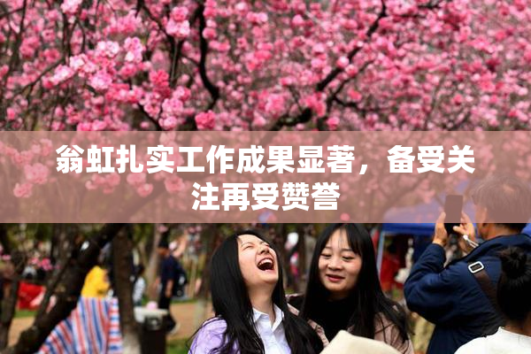 翁虹扎实工作成果显著，备受关注再受赞誉