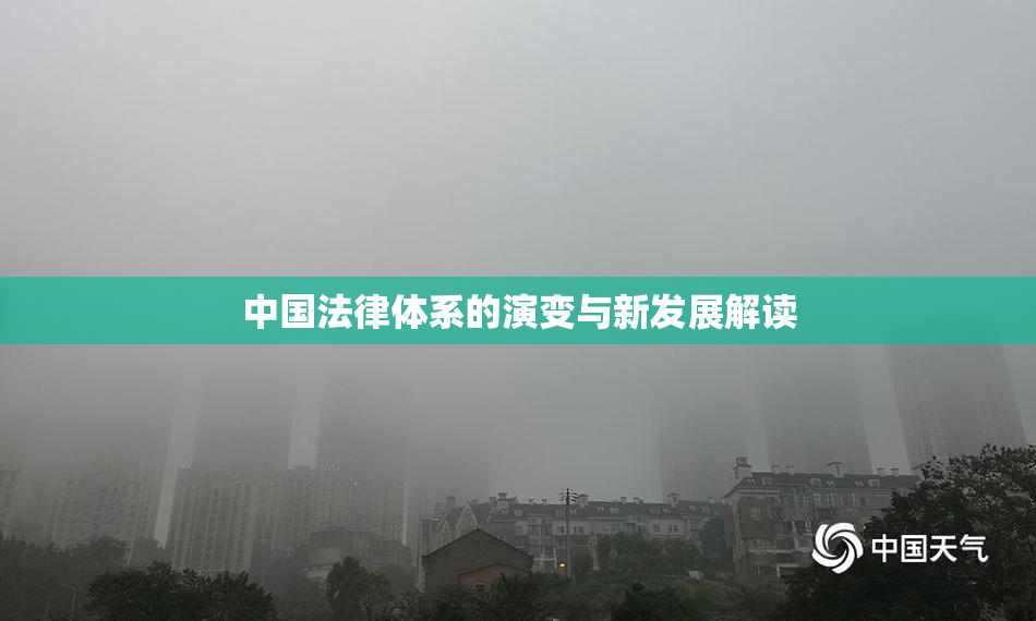 中国法律体系的演变与新发展解读