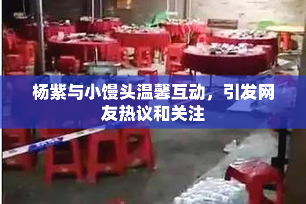 杨紫与小馒头温馨互动，引发网友热议和关注