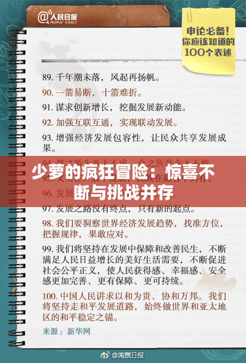 少萝的疯狂冒险：惊喜不断与挑战并存
