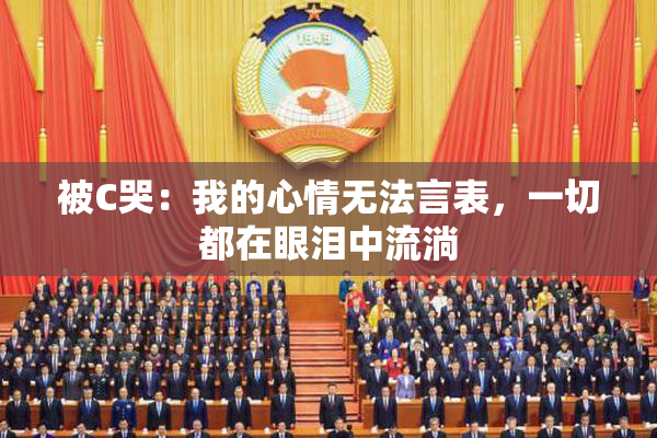 被C哭：我的心情无法言表，一切都在眼泪中流淌