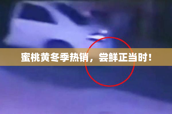 蜜桃黄冬季热销，尝鲜正当时！