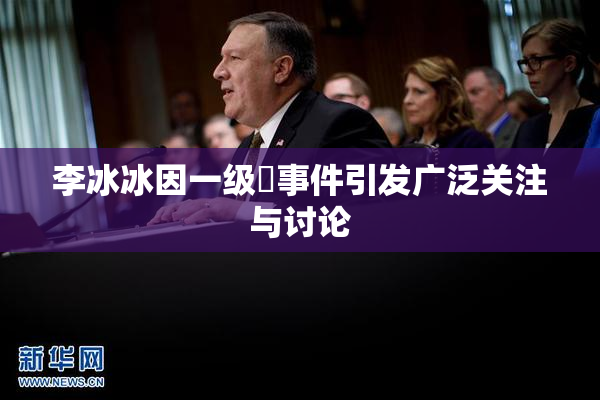 李冰冰因一级婬事件引发广泛关注与讨论