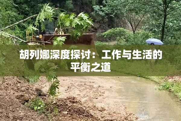 胡列娜深度探讨：工作与生活的平衡之道
