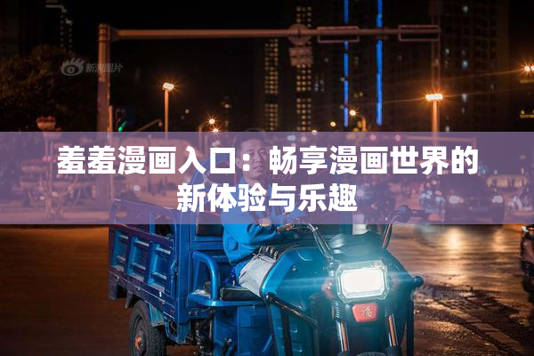 羞羞漫画入口：畅享漫画世界的新体验与乐趣