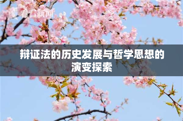 辩证法的历史发展与哲学思想的演变探索