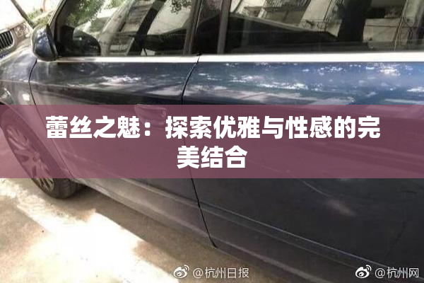 蕾丝之魅：探索优雅与性感的完美结合
