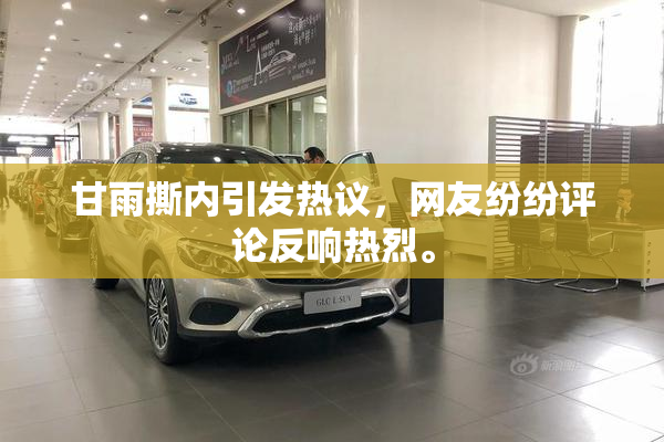 甘雨撕内引发热议，网友纷纷评论反响热烈。