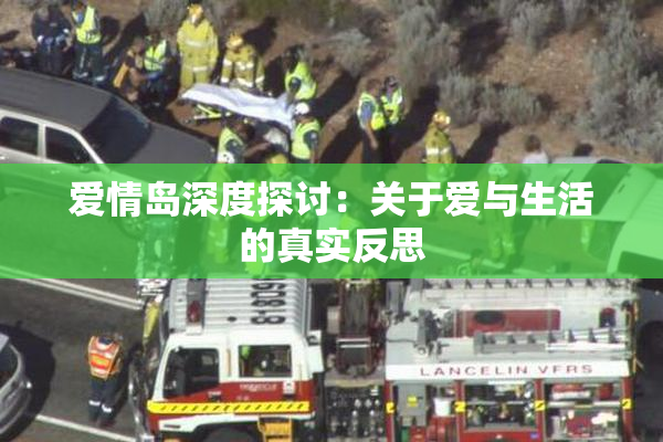 爱情岛深度探讨：关于爱与生活的真实反思