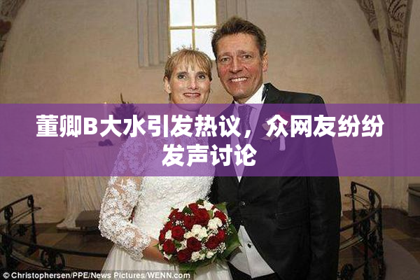 董卿B大水引发热议，众网友纷纷发声讨论