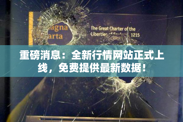 重磅消息：全新行情网站正式上线，免费提供最新数据！