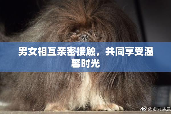 男女相互亲密接触，共同享受温馨时光