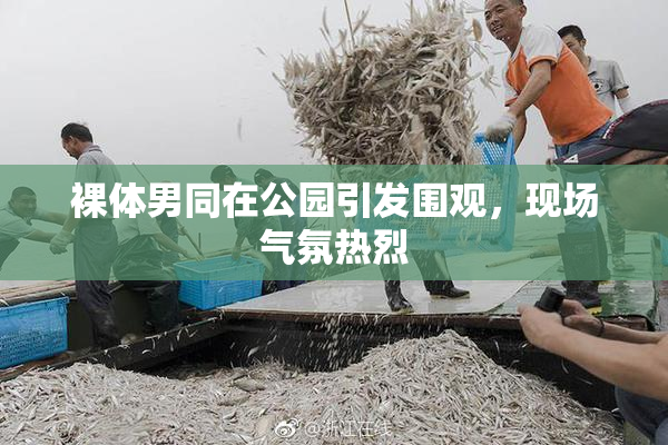 裸体男同在公园引发围观，现场气氛热烈
