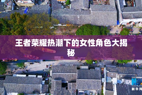 王者荣耀热潮下的女性角色大揭秘