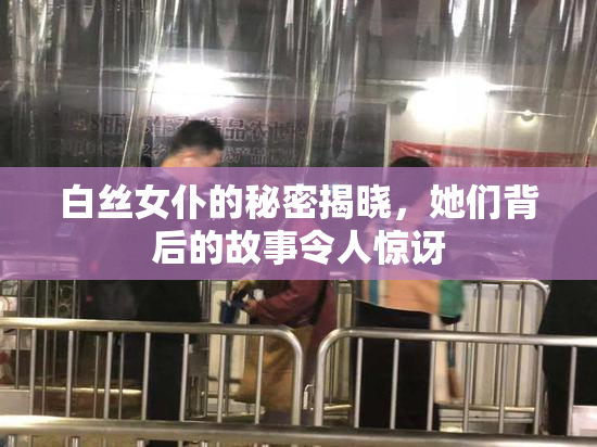 白丝女仆的秘密揭晓，她们背后的故事令人惊讶