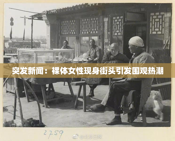 突发新闻：裸体女性现身街头引发围观热潮
