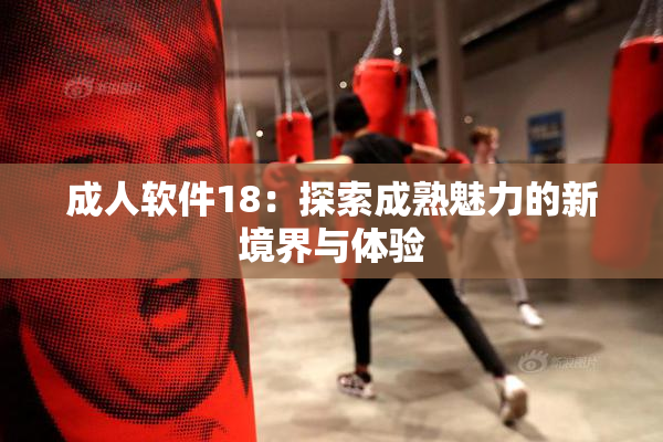 成人软件18：探索成熟魅力的新境界与体验