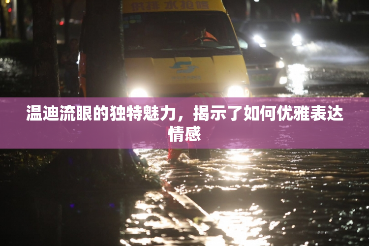 温迪流眼的独特魅力，揭示了如何优雅表达情感