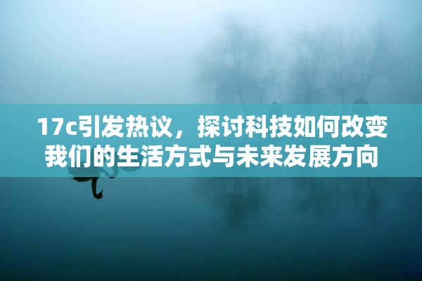 17c引发热议，探讨科技如何改变我们的生活方式与未来发展方向