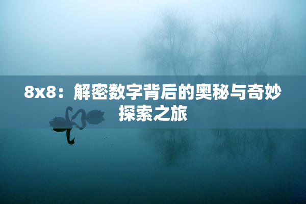 8x8：解密数字背后的奥秘与奇妙探索之旅