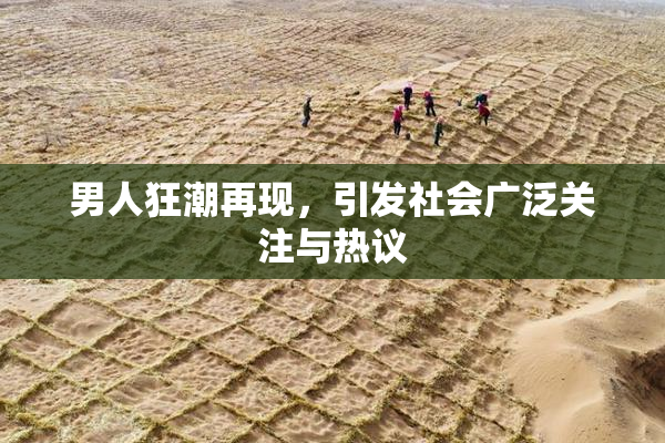 男人狂潮再现，引发社会广泛关注与热议