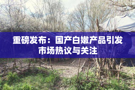 重磅发布：国产白嫩产品引发市场热议与关注