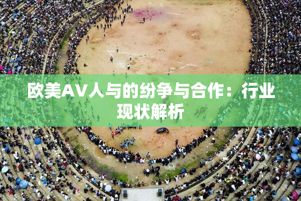 欧美AV人与的纷争与合作：行业现状解析