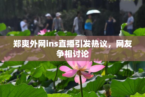 郑爽外网ins直播引发热议，网友争相讨论