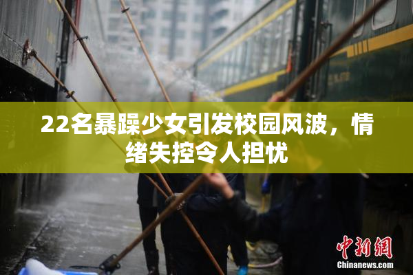 22名暴躁少女引发校园风波，情绪失控令人担忧