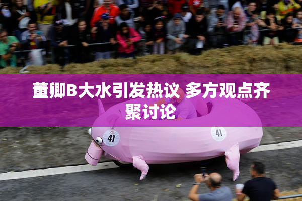 董卿B大水引发热议 多方观点齐聚讨论